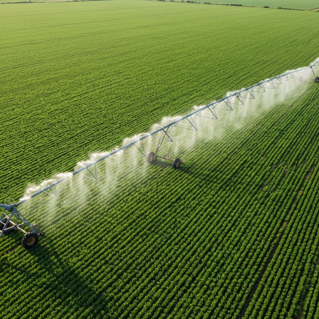 Equipos de riego y su impacto en los rendimientos